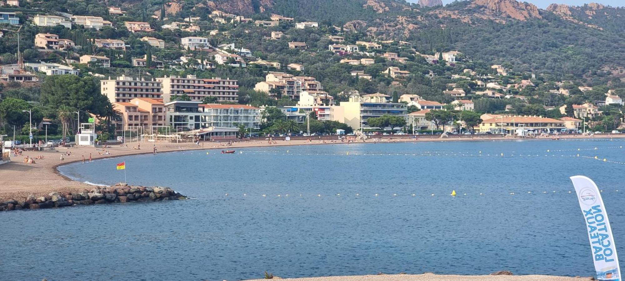 Agay Cap Esterel Le Hameau F2 Clim Plein Sud Dernier Etage Magnifique Vue Mer Saint-Raphaël Exterior foto