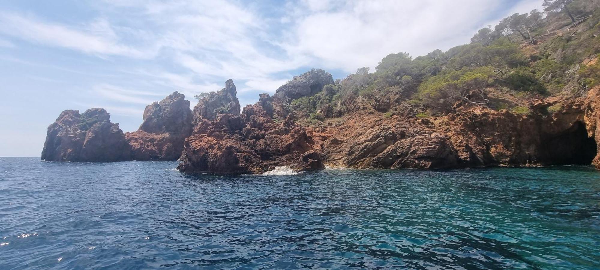 Agay Cap Esterel Le Hameau F2 Clim Plein Sud Dernier Etage Magnifique Vue Mer Saint-Raphaël Exterior foto