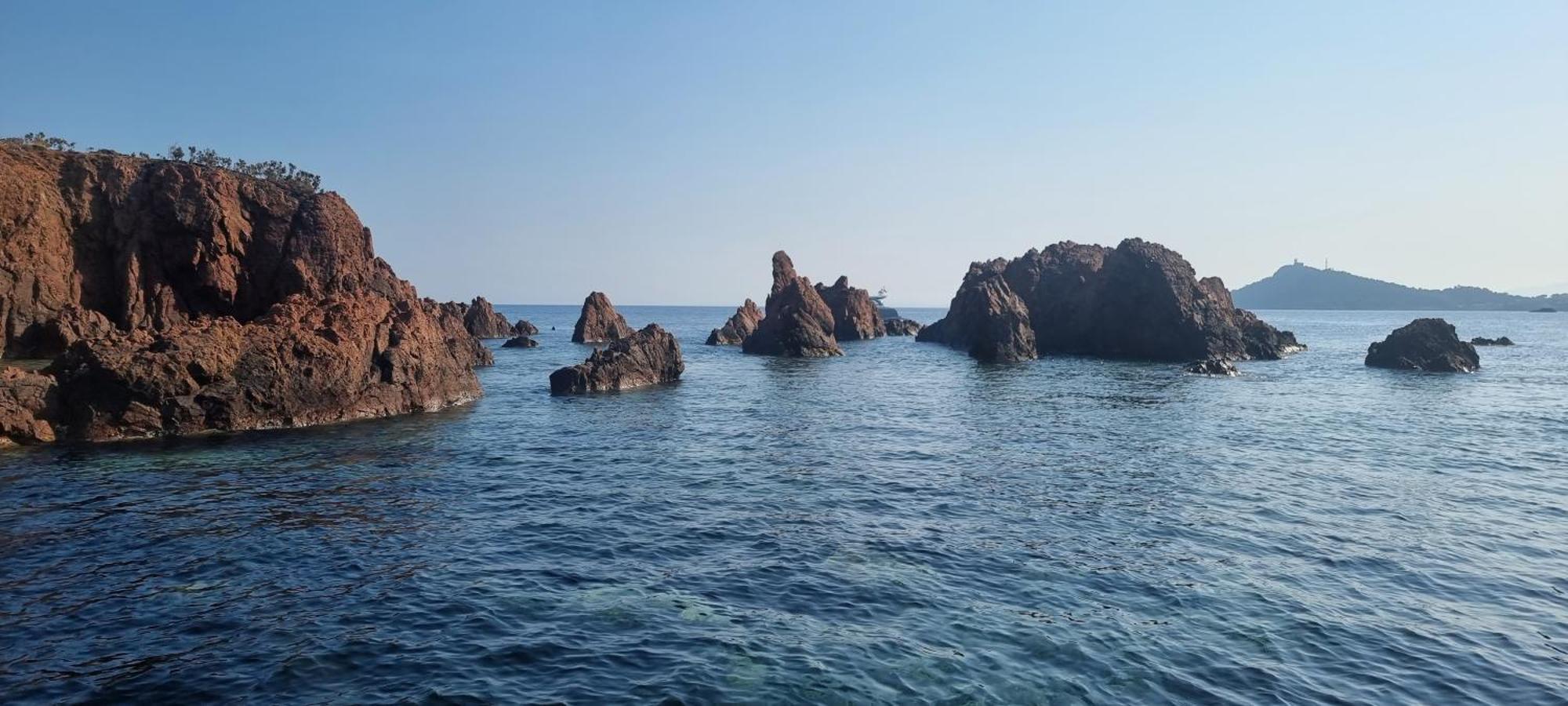 Agay Cap Esterel Le Hameau F2 Clim Plein Sud Dernier Etage Magnifique Vue Mer Saint-Raphaël Exterior foto