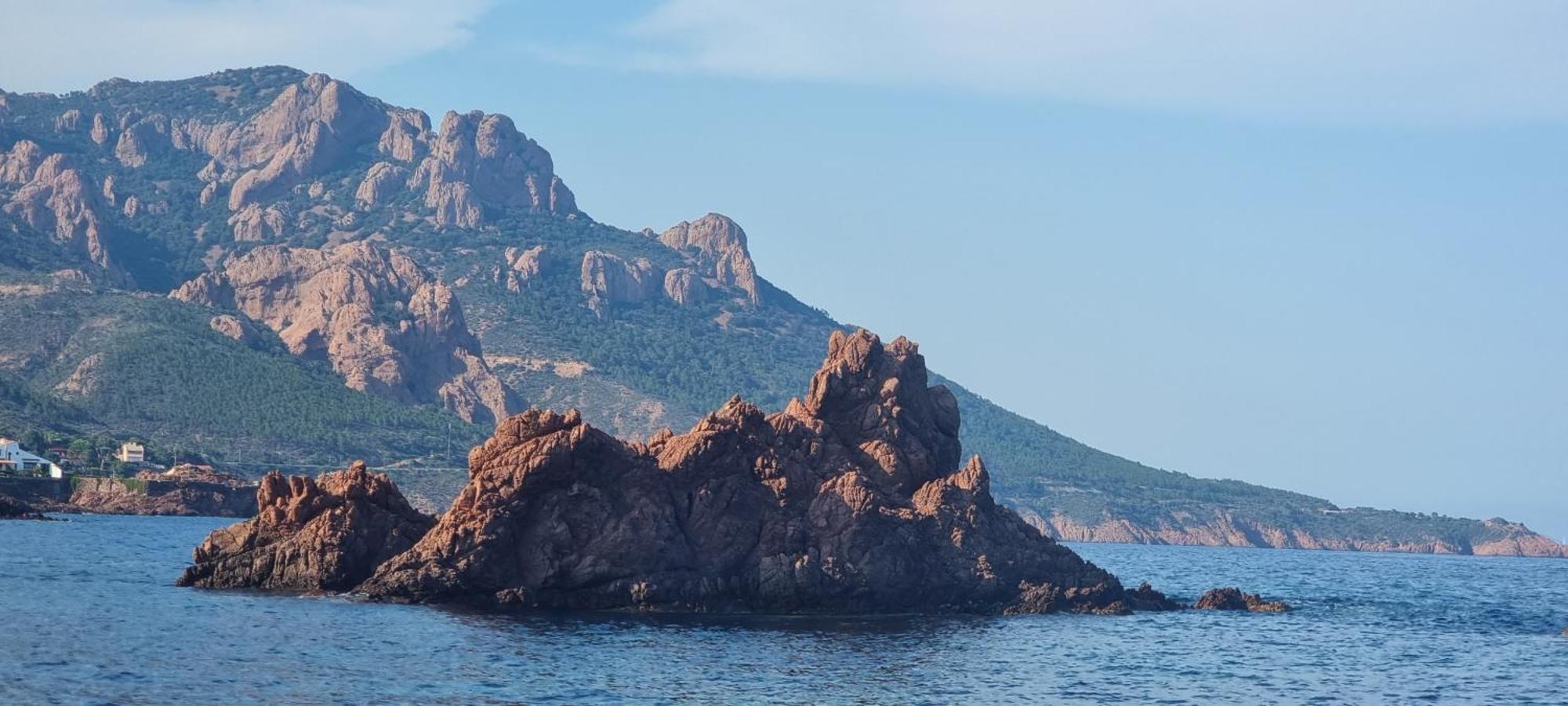 Agay Cap Esterel Le Hameau F2 Clim Plein Sud Dernier Etage Magnifique Vue Mer Saint-Raphaël Exterior foto
