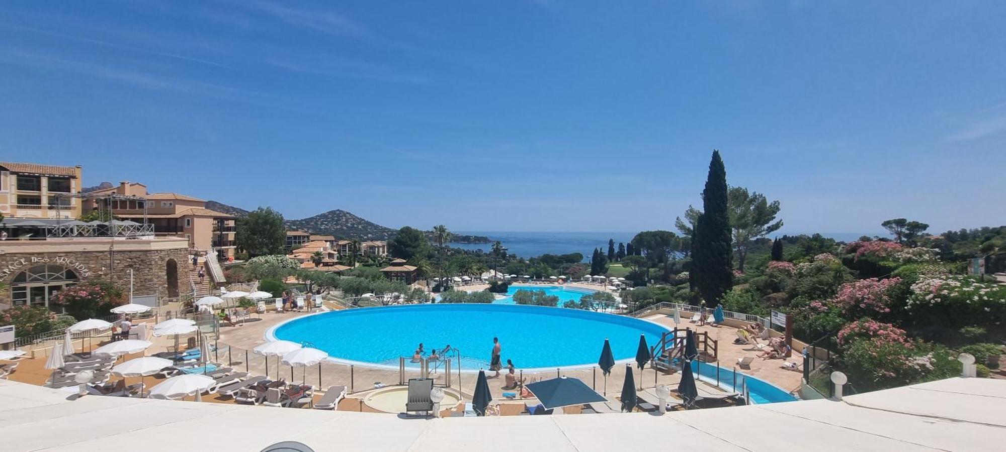 Agay Cap Esterel Le Hameau F2 Clim Plein Sud Dernier Etage Magnifique Vue Mer Saint-Raphaël Exterior foto