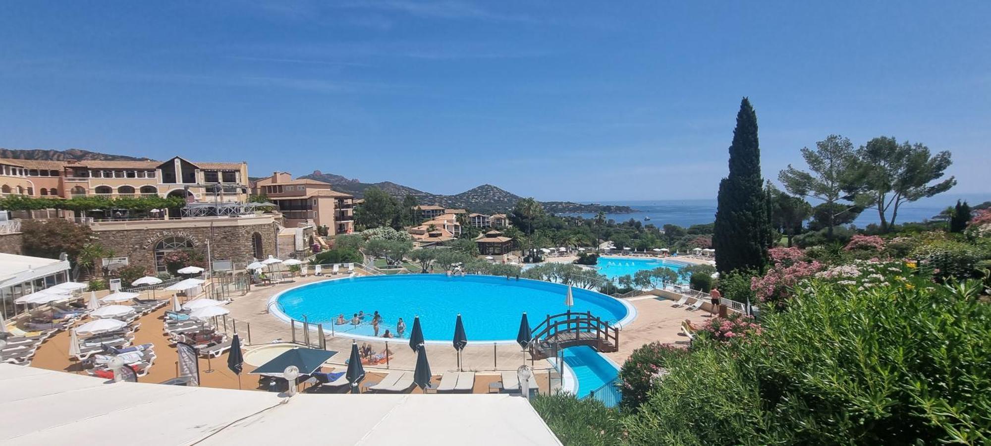 Agay Cap Esterel Le Hameau F2 Clim Plein Sud Dernier Etage Magnifique Vue Mer Saint-Raphaël Exterior foto